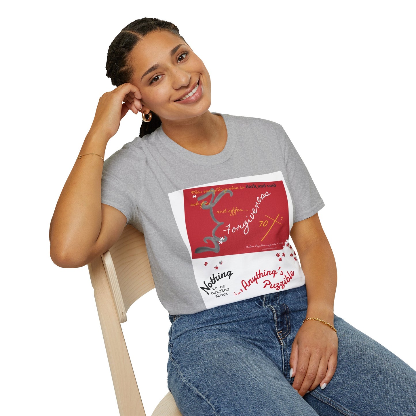 Forgiveness T-shirt # 1 - A Leon Papillon Originale