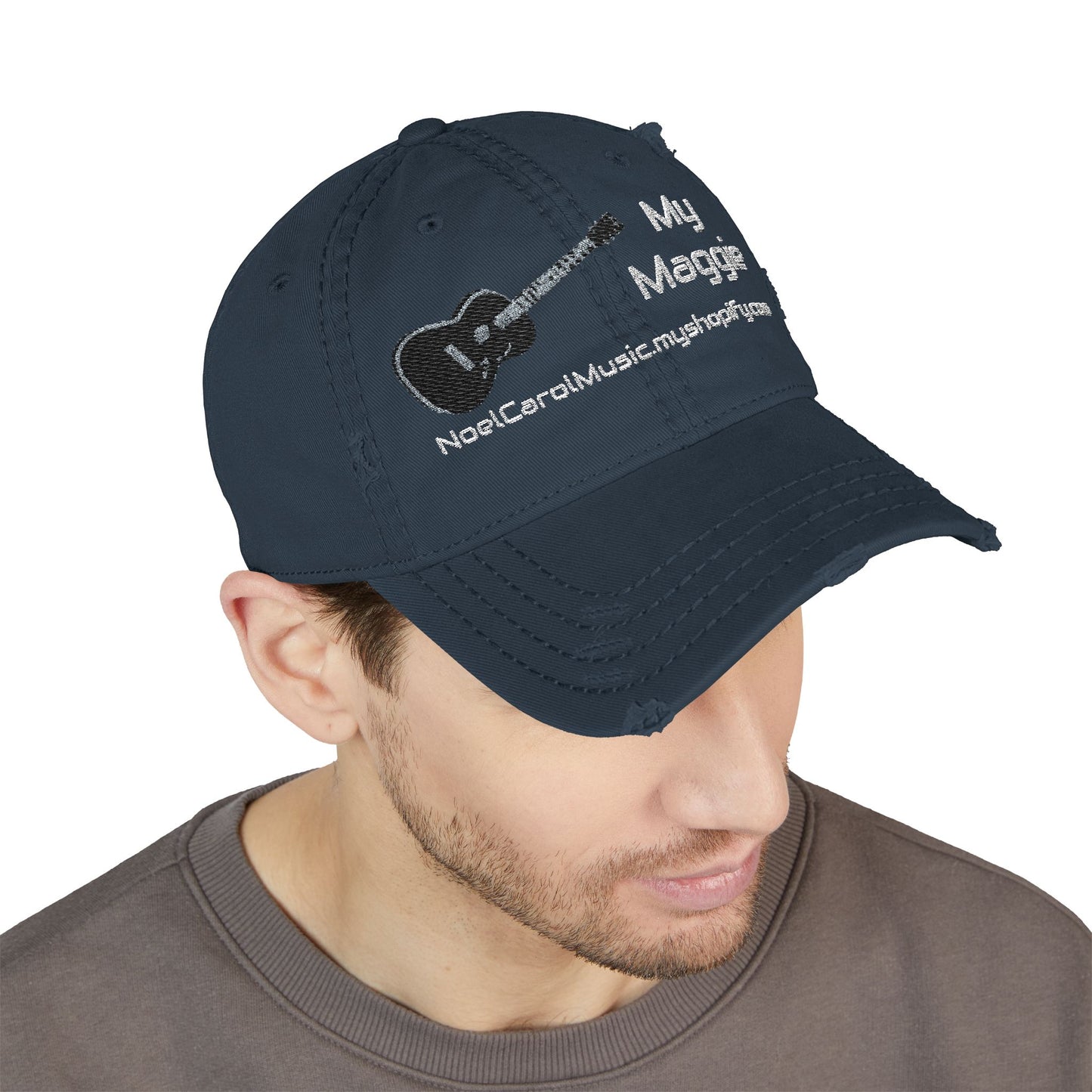 My Maggie | Distressed Dad Hat (Embroidery) Cap # 2