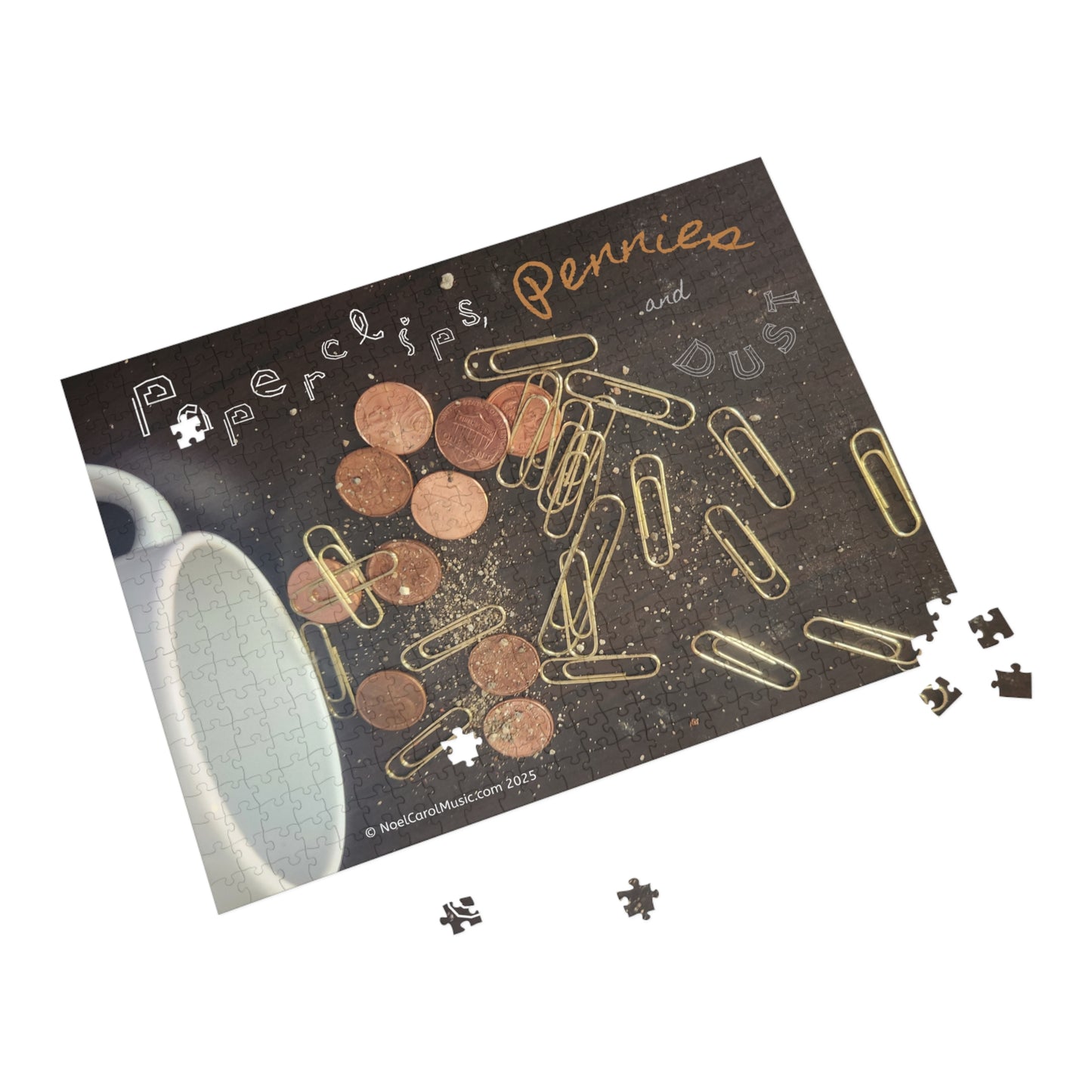 Paperclips, Pennies and Dust PUZZLE #1 (96, 252, 500, 1000-Piece)