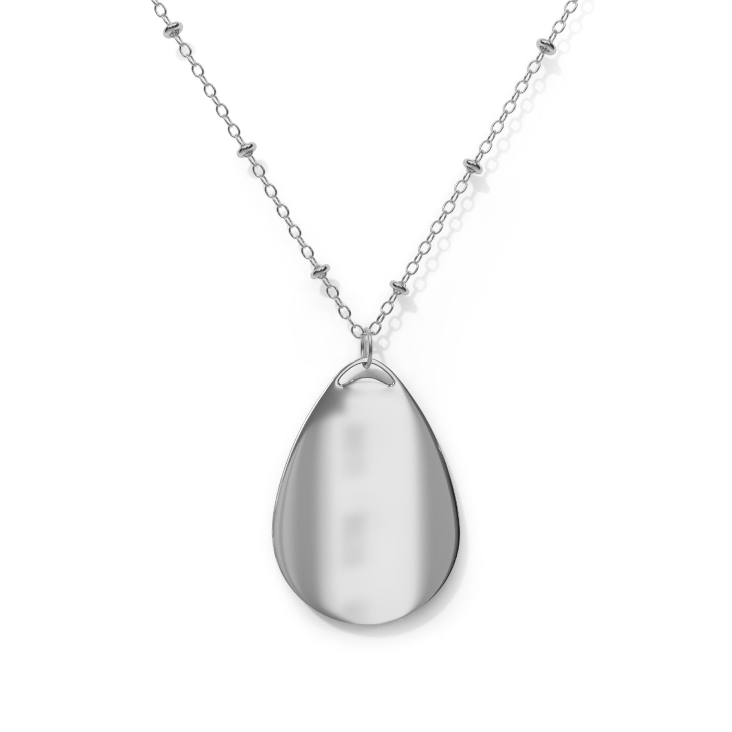 Since and for Eternity | Oval Necklace