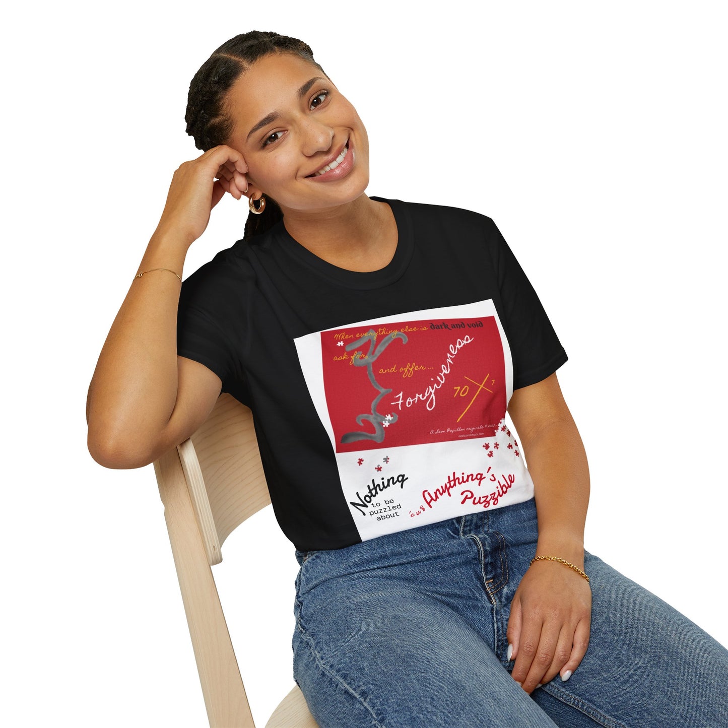 Forgiveness T-shirt # 1 - A Leon Papillon Originale