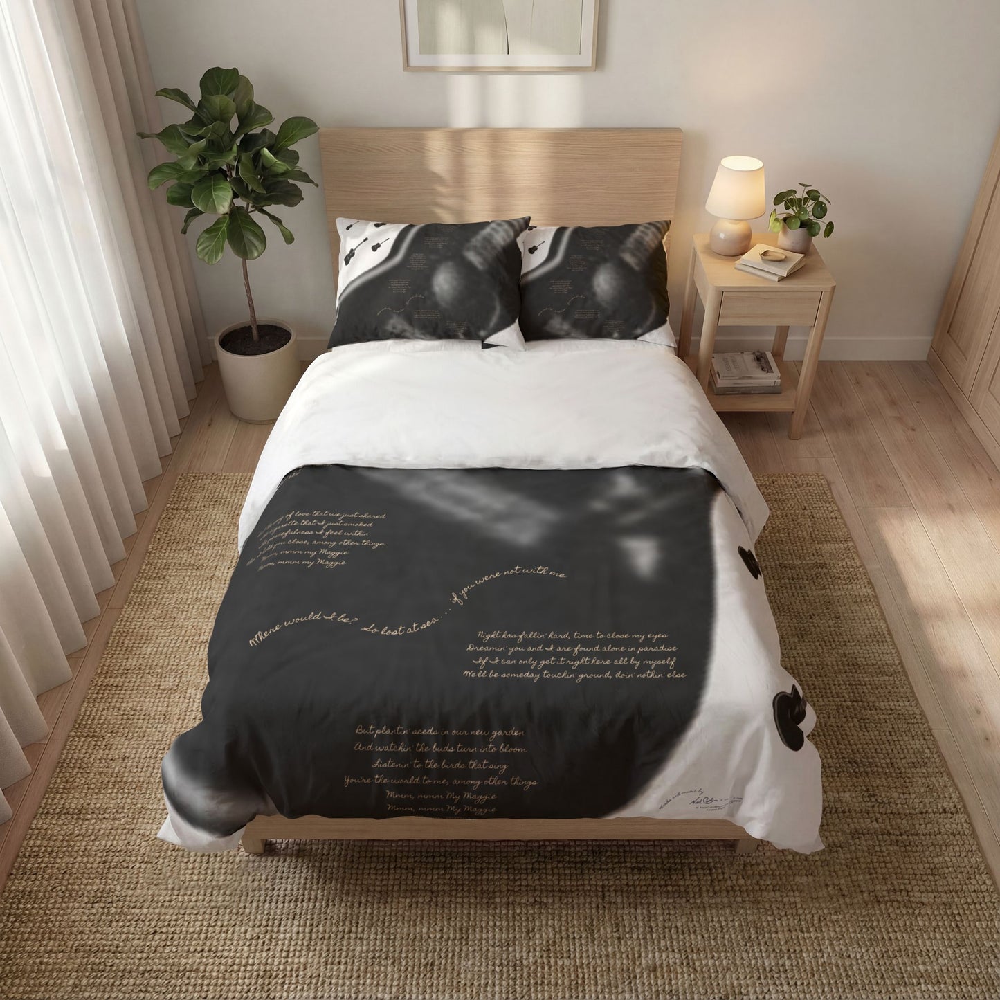 My Maggie | Quilt Cover Set Of Three | A Leon Papillon Originale