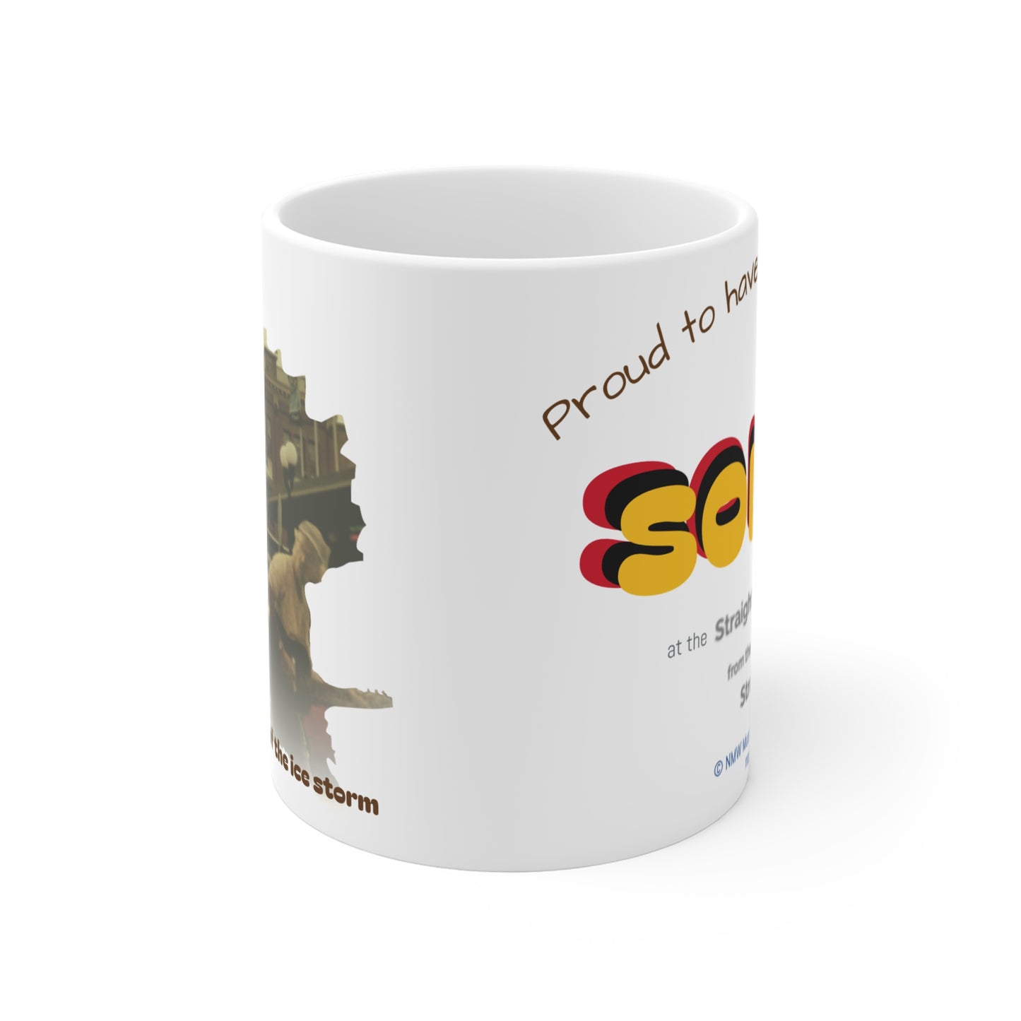 Proud to have performed my songs - Straight from the Streets Indy Arts Fest - M#2 Mug 11oz