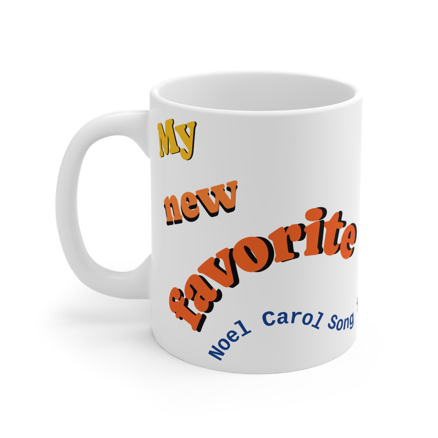 My New Favorite Noel Carol Song is … My Maggie Mug # 2 - A Leon Papillon Originale