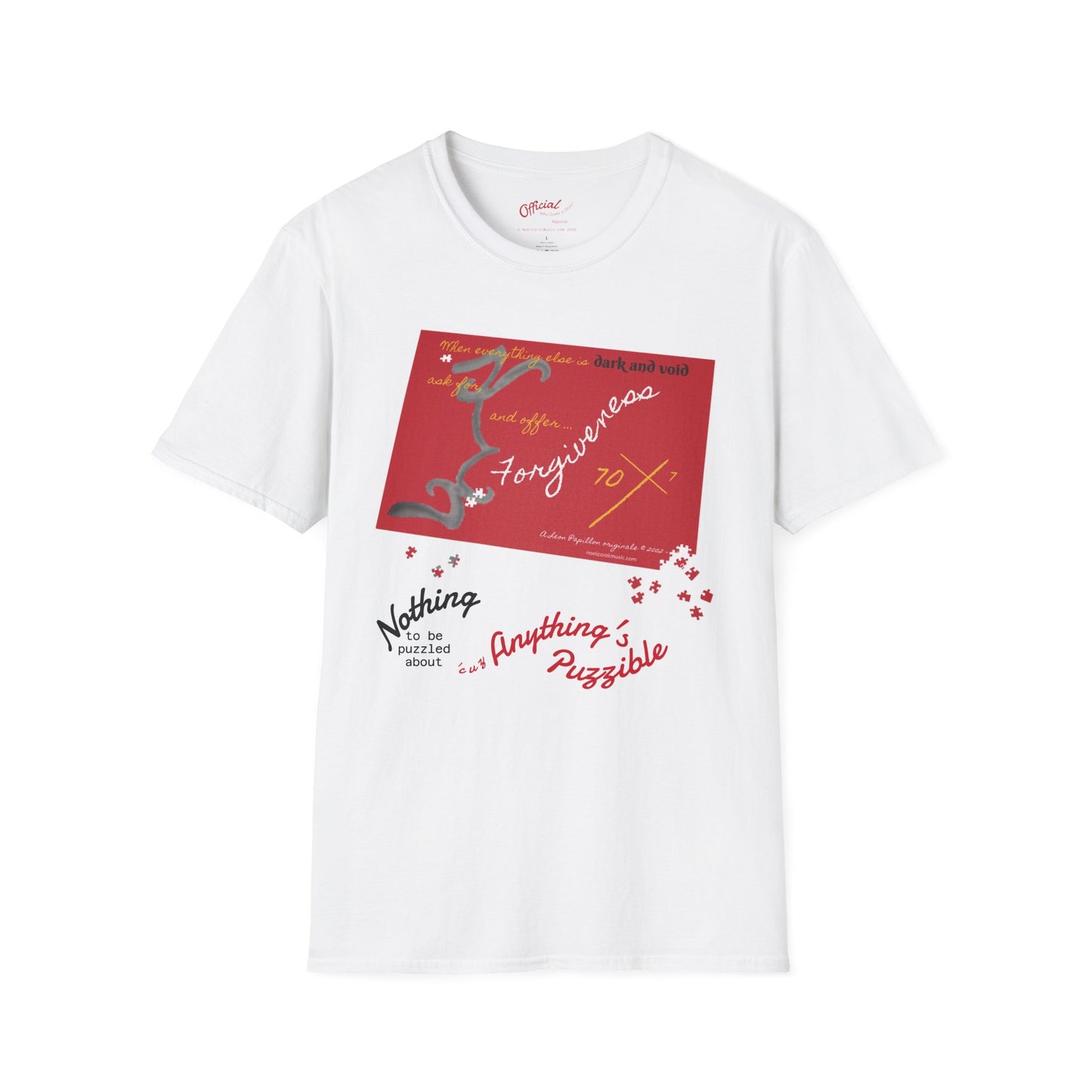 Forgiveness T-shirt # 1 - A Leon Papillon Originale