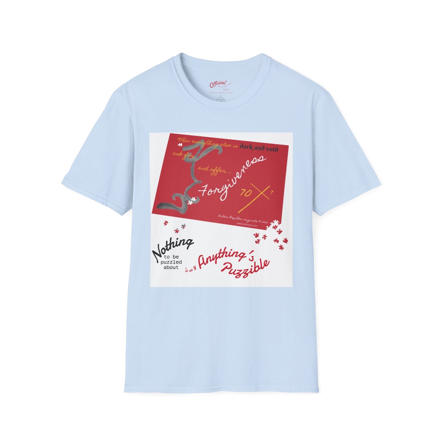 Forgiveness T-shirt # 1 - A Leon Papillon Originale