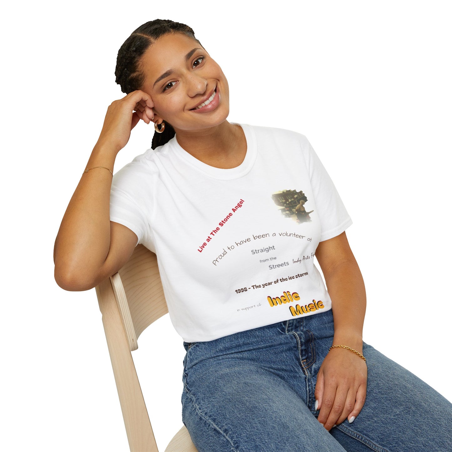 Proud to have been a volunteer at Straight from the Streets Indy Arts Fest T#3 T-shirt