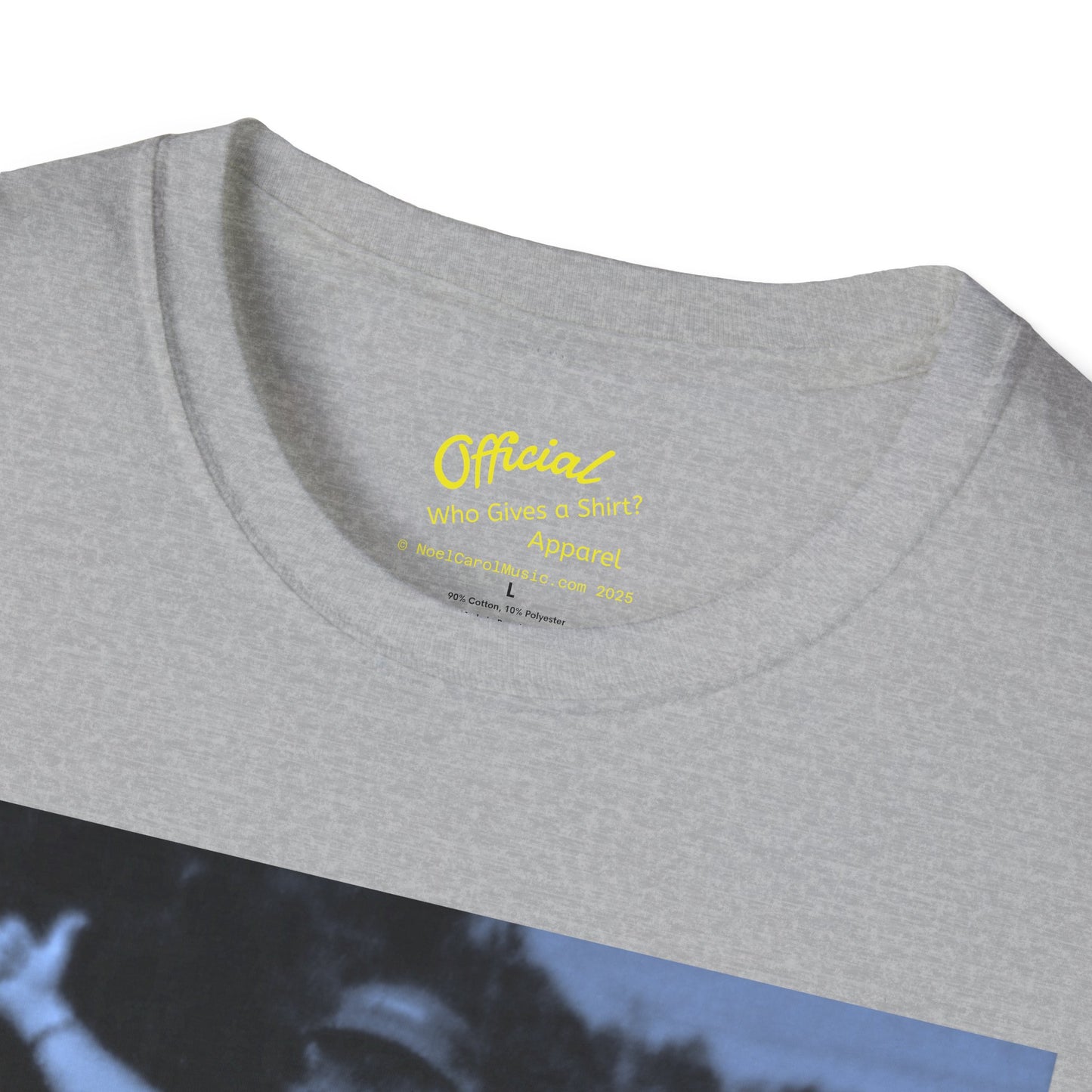 Shirt, Socks, and Jeans T-shirt # 1 - I was there at the beginning of Noel Carol's cross-Canada busking tour of 1998