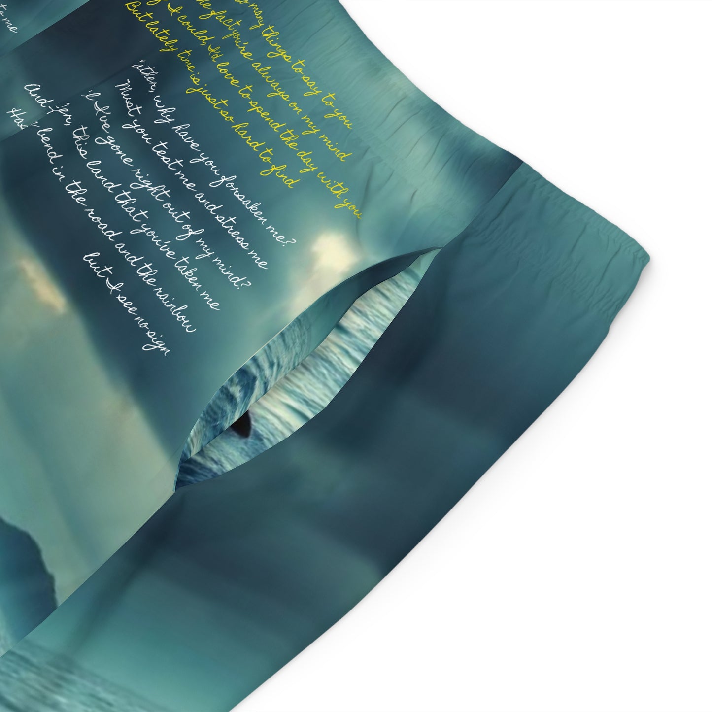 Drifting Lost at Sea | A Noel Carol Originale | Men's Board Shorts (AOP)