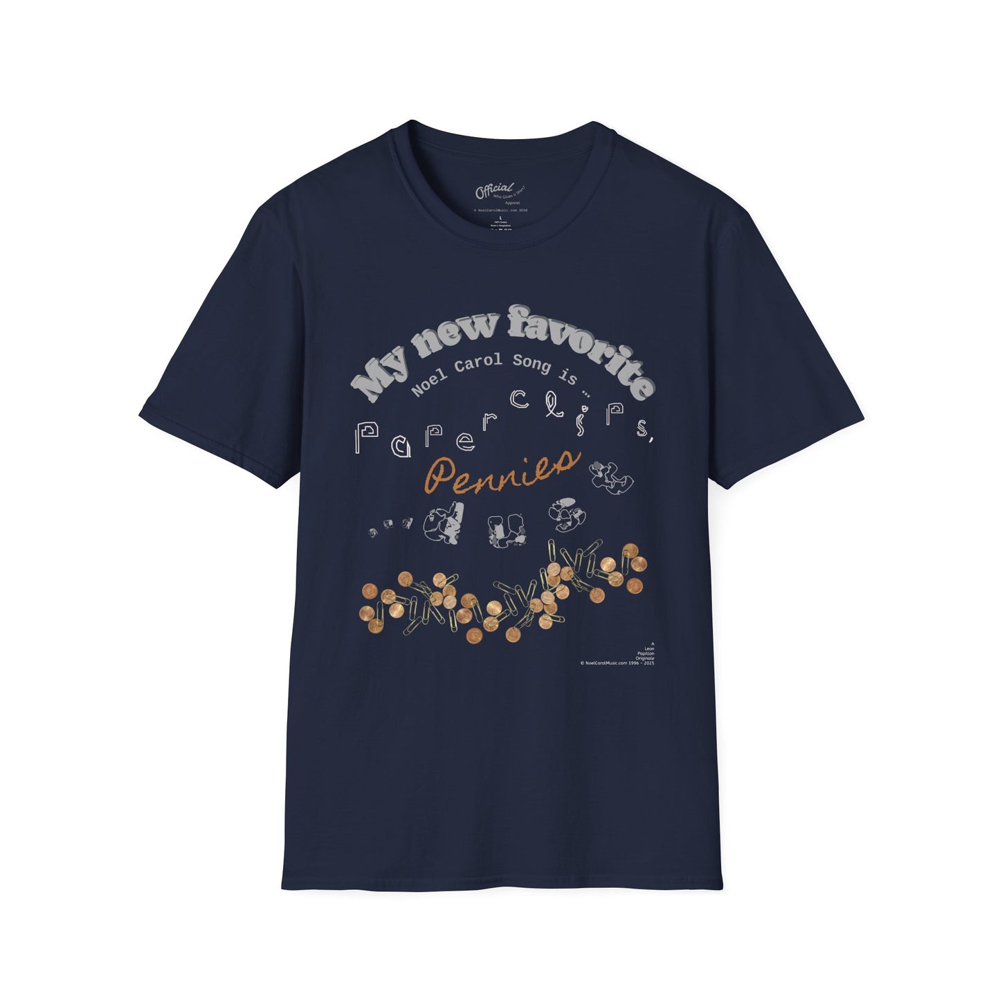 My New Favorite Noel Carol Song is … Paperclips, Pennies and Dust - A Leon Papillon Originale - Dark Colors T # 2