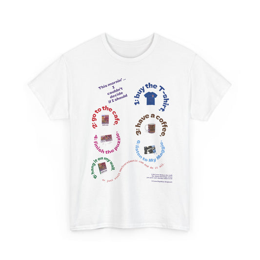 For those mornings when you just can't decide what to do - A Leon Papillon Originale - T-shirt # 3